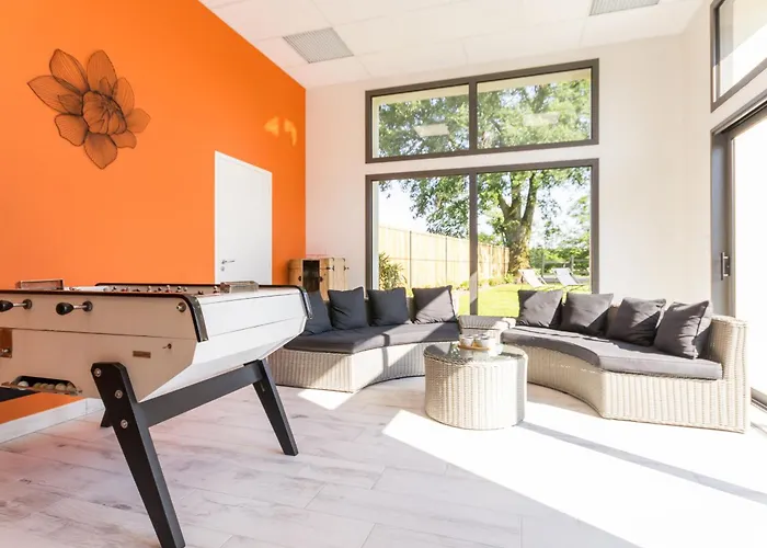 Elegant Rural Avec Piscine Interieure Chauffee Pres De Nantes - Fr-1-306-913 Tatil Evi Chateauthebaud